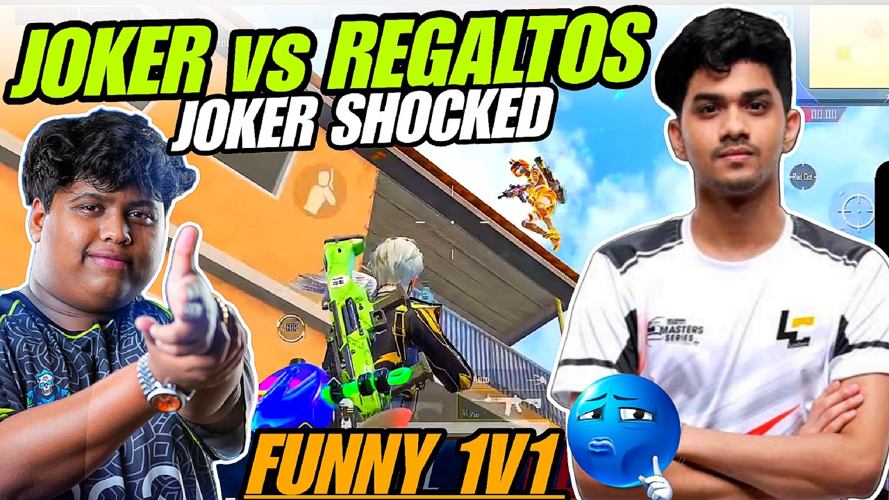 SOUL REGALTOS Shocked iQOOSOUL JOKER in 1v1 🔥 Regaltos vs Joker 1v1 😂 S8UL vs SOUL Fight ✅ BMPS