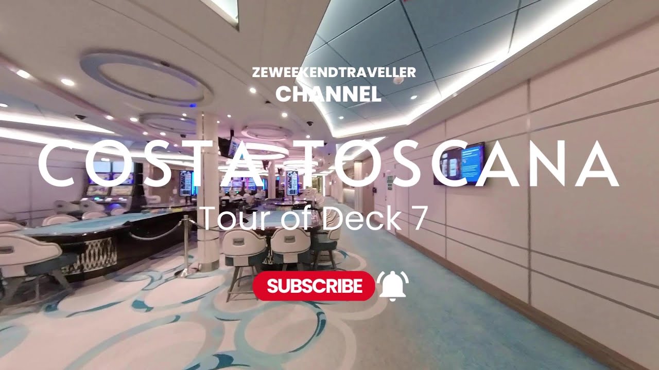 Costa Toscana Deck 7 Tour