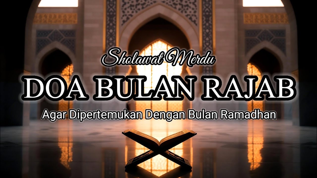 SHOLAWAT DOA BULAN RAJAB AGAR DIPERTEMUKAN DENGAN BULAN RAMADHAN! (COVER SHOLAWAT NABI MERDU) 
