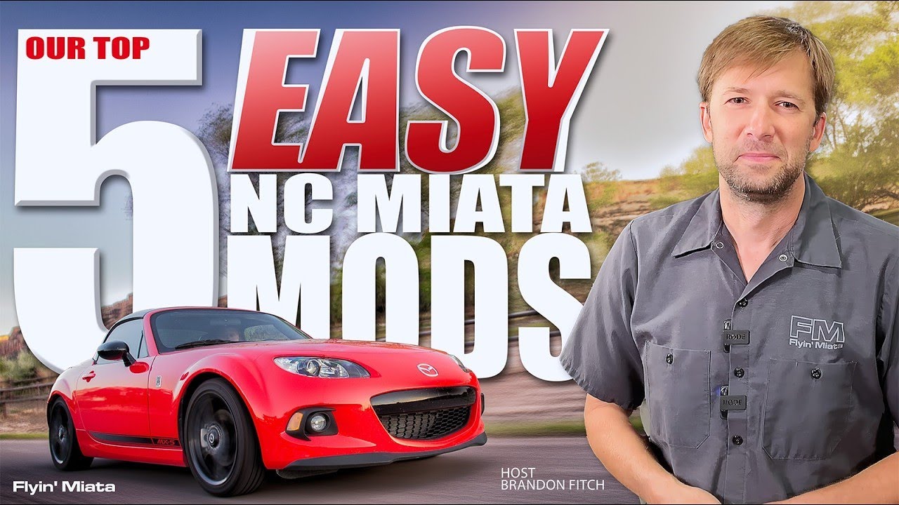 Наши 5 самых простых модификаций для Miata в Северной Каролине (вертикальная версия) | FM Live с ...