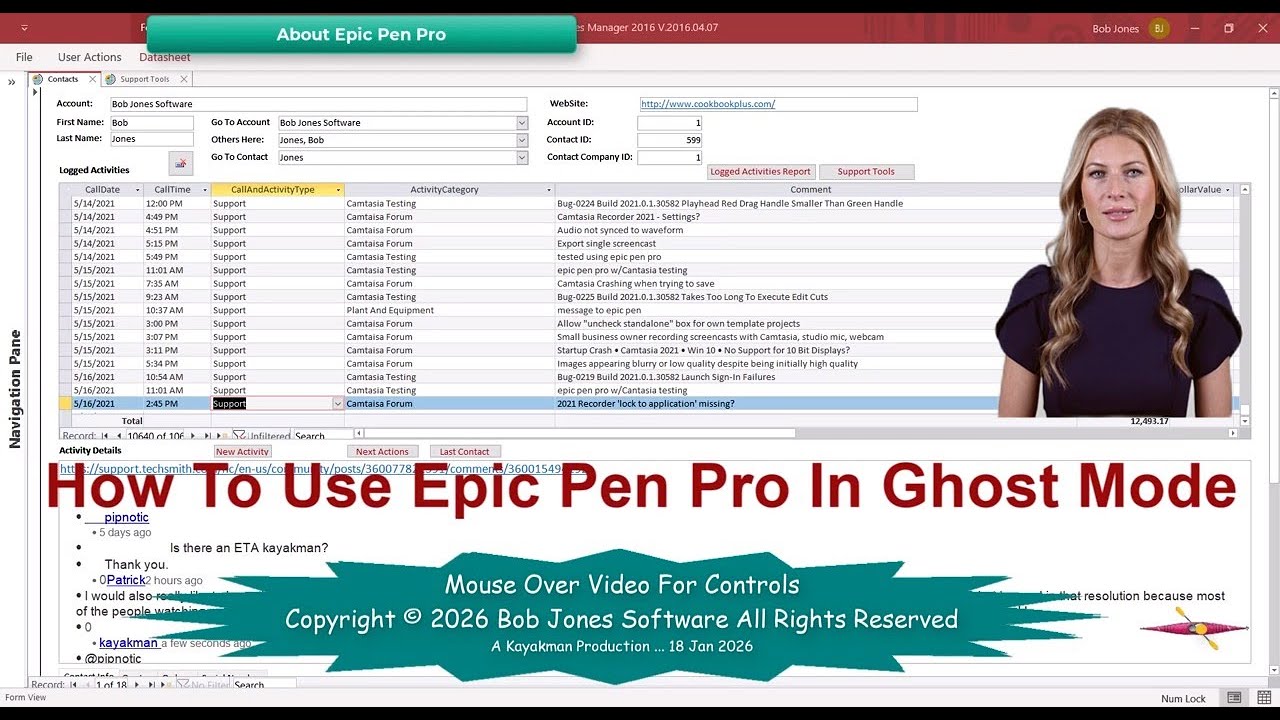 Camtasia Epic Pen Tag Team   How To Use Epic Pen Pro In Ghost Mode 2026 01 18 BA
