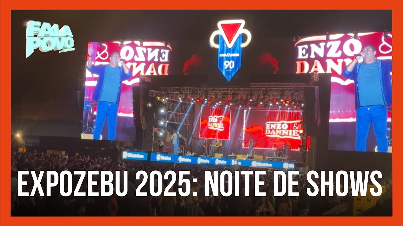 Luan Santana, Enzo e Danniel brilham em mais uma noite de shows na 90ª ExpoZebu