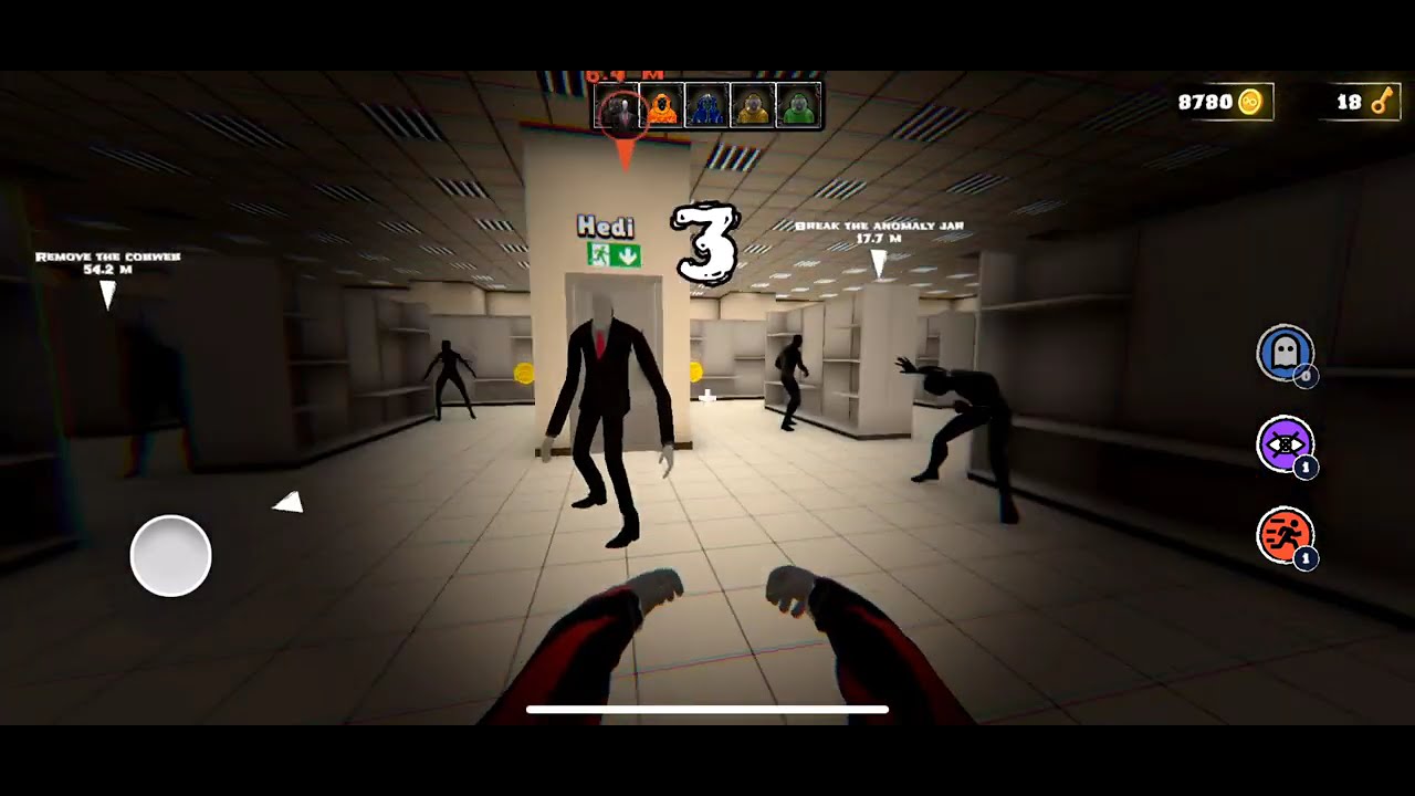 Hide In The Backroom Nextbot Gameplay Ep#6