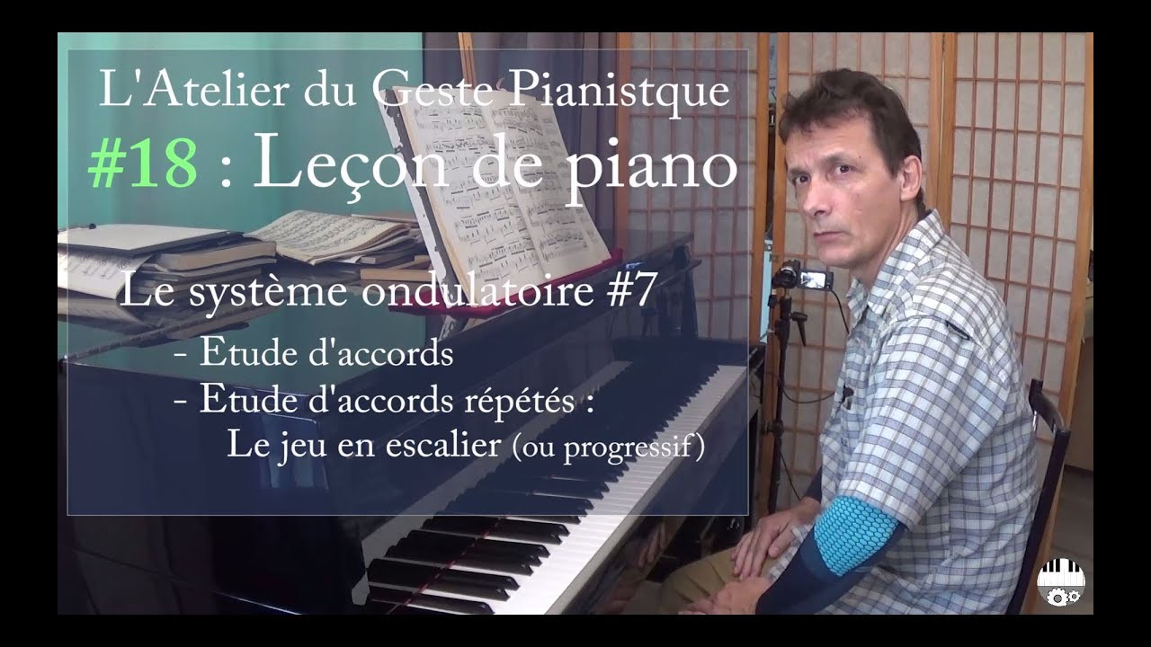AGP#18 - Le système ondulatoire #7/8 Accords simples et doubles en escalier ♫
