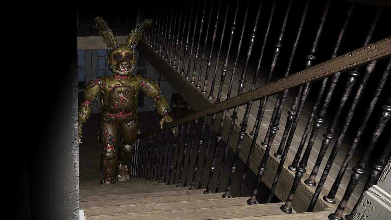 Springtrap vino a mi casa 💀