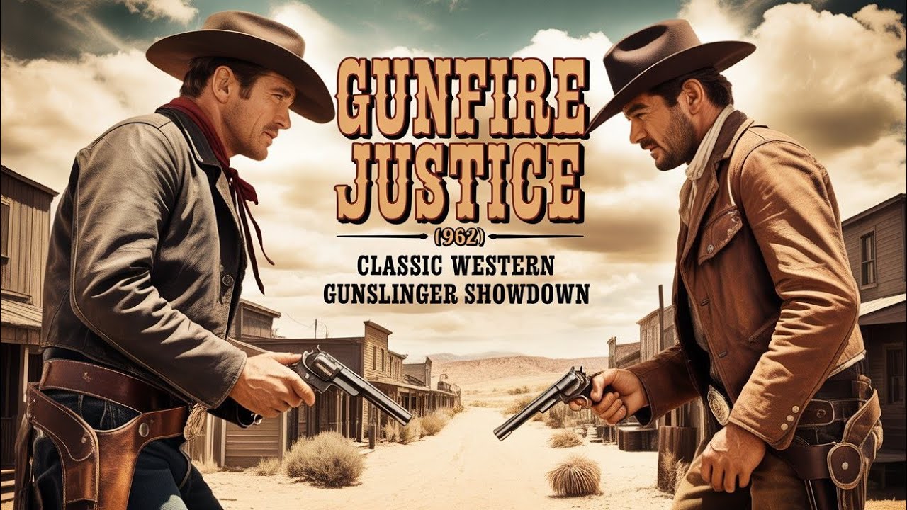 Gunfire Justice (1962) – Classic Western Gunslinger Showdown with Stewart & Wayne, James Stewart
