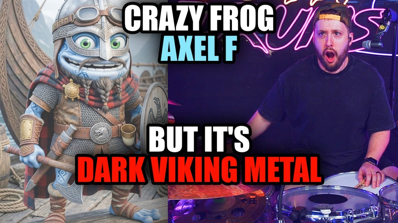Crazy Frog Axel F - But It's Dark Viking Metal