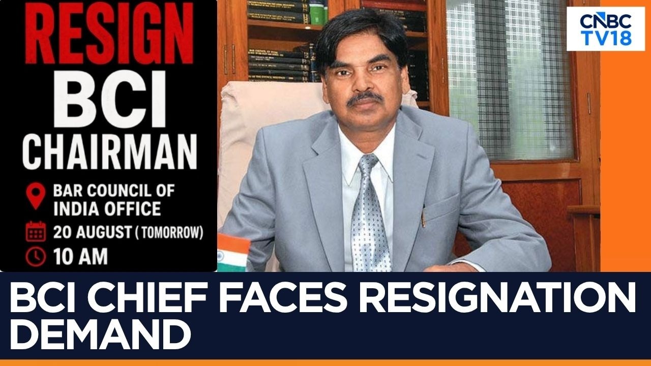 CJP Backs Lawyers' Protest Demanding BCI Chairman Manan Kumar Mishra's Resignation | N18V |CNBC TV18