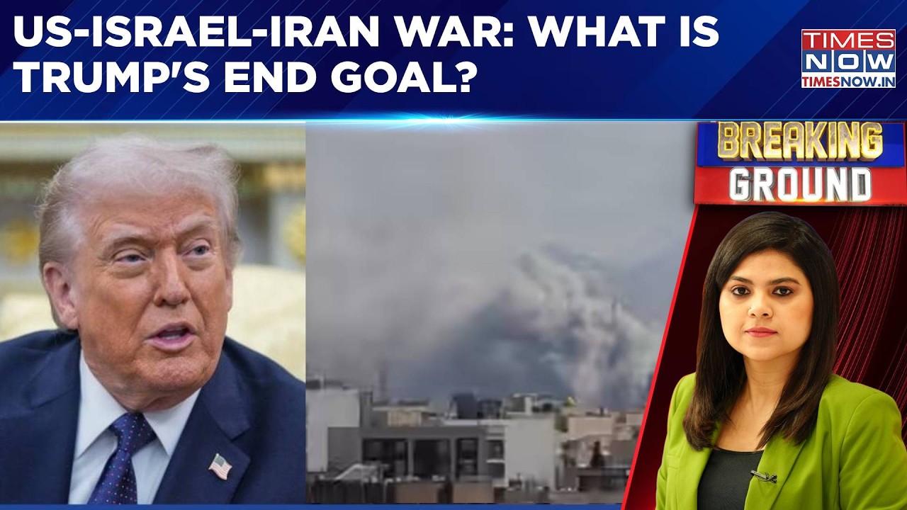 US-Israel-Iran War: What Is Trump's End Goal? World Stares At Endless War? WATCH Experts Discussion