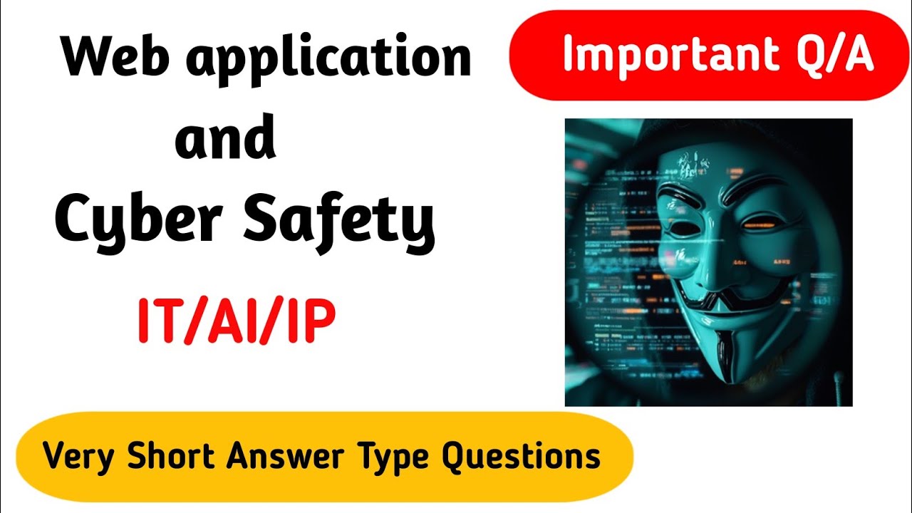 Class 10 IT 402 Board PYQs 🚀 | Web Application & Web Security | Most Important Short Q&A