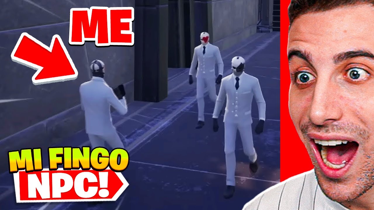 FINGO di Essere uno dei NUOVI SCAGNOZZI! *Ha FUNZIONATO* Capitolo 4 Fortnite ITA!