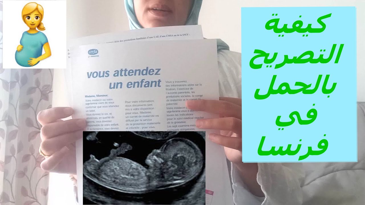 كيفاش ديكلاريت الحمل🤰🏻🤰🏻🤰🏻 ديالي في فرنسا !!!/Déclaration de grossesse