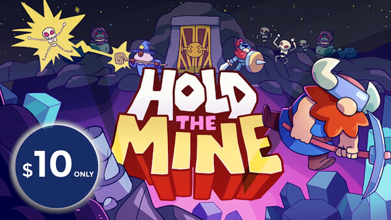 Hold the Mine - Mine, Build, and Fight! New Roguelike Survival Game!