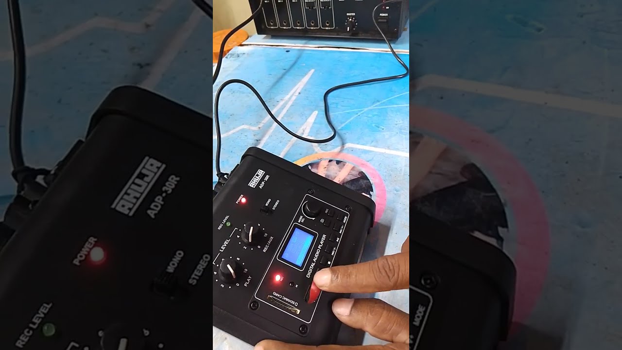 Please Subscribe 😭ADP  30R AHUJA a Digital Audio Player options are Recorded USB and Bluetooth mode