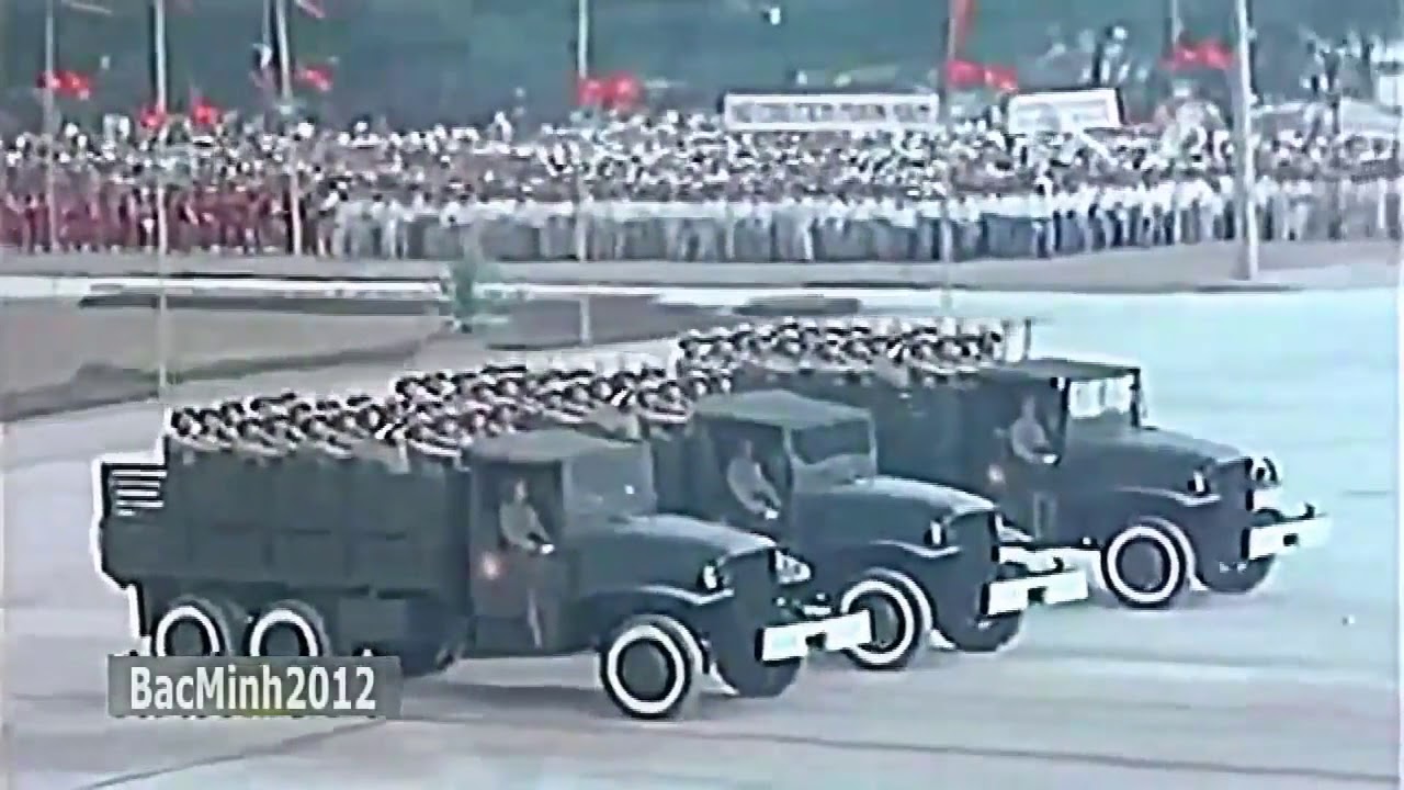 Viet Minh Victory Parade 1/1/1955 - Hanoi