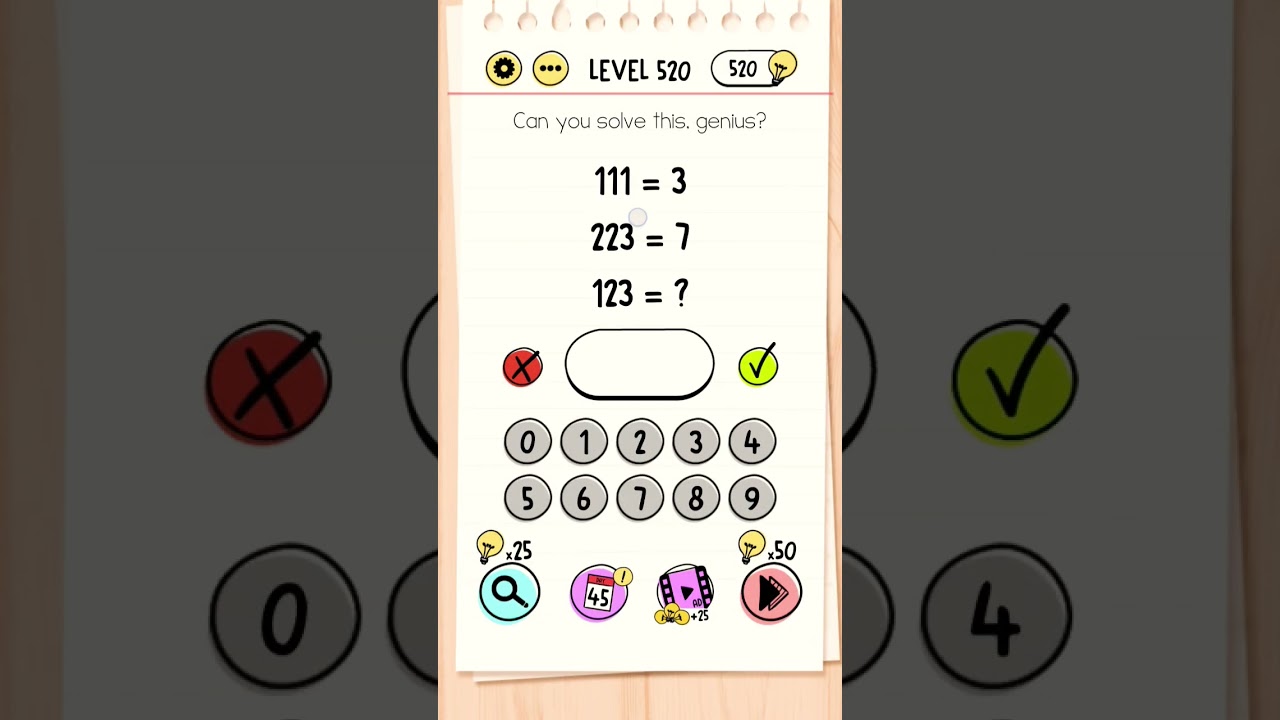 Brain Test Level 520 Completed 🔥💥✅