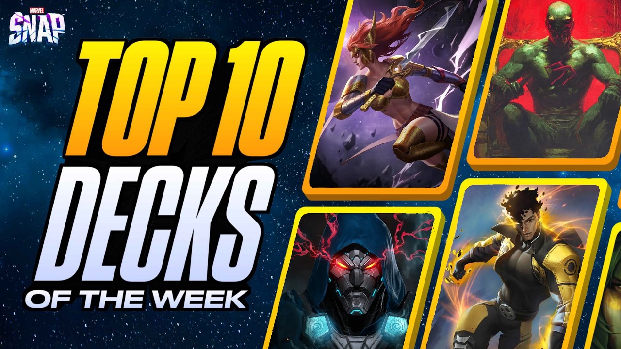 TOP 10 BEST DECKS IN MARVEL SNAP | Weekly Marvel Snap Meta Report #193