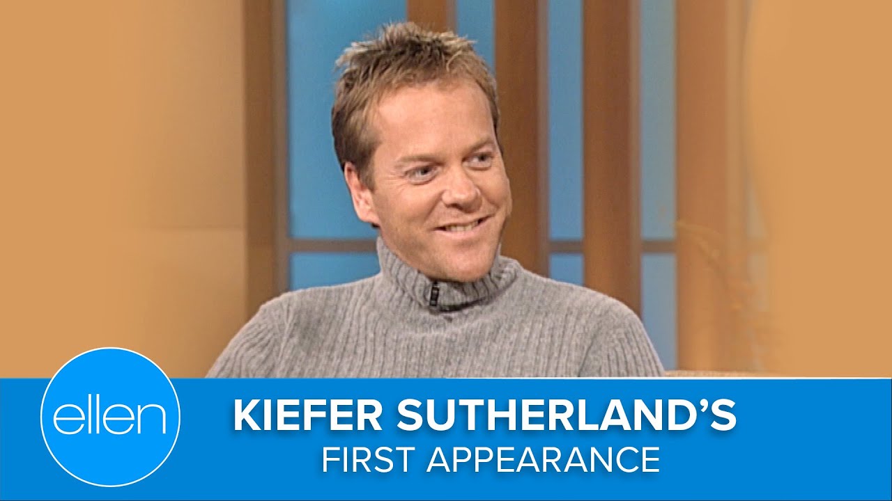 Kiefer Sutherland’s First Appearance on ‘Ellen’