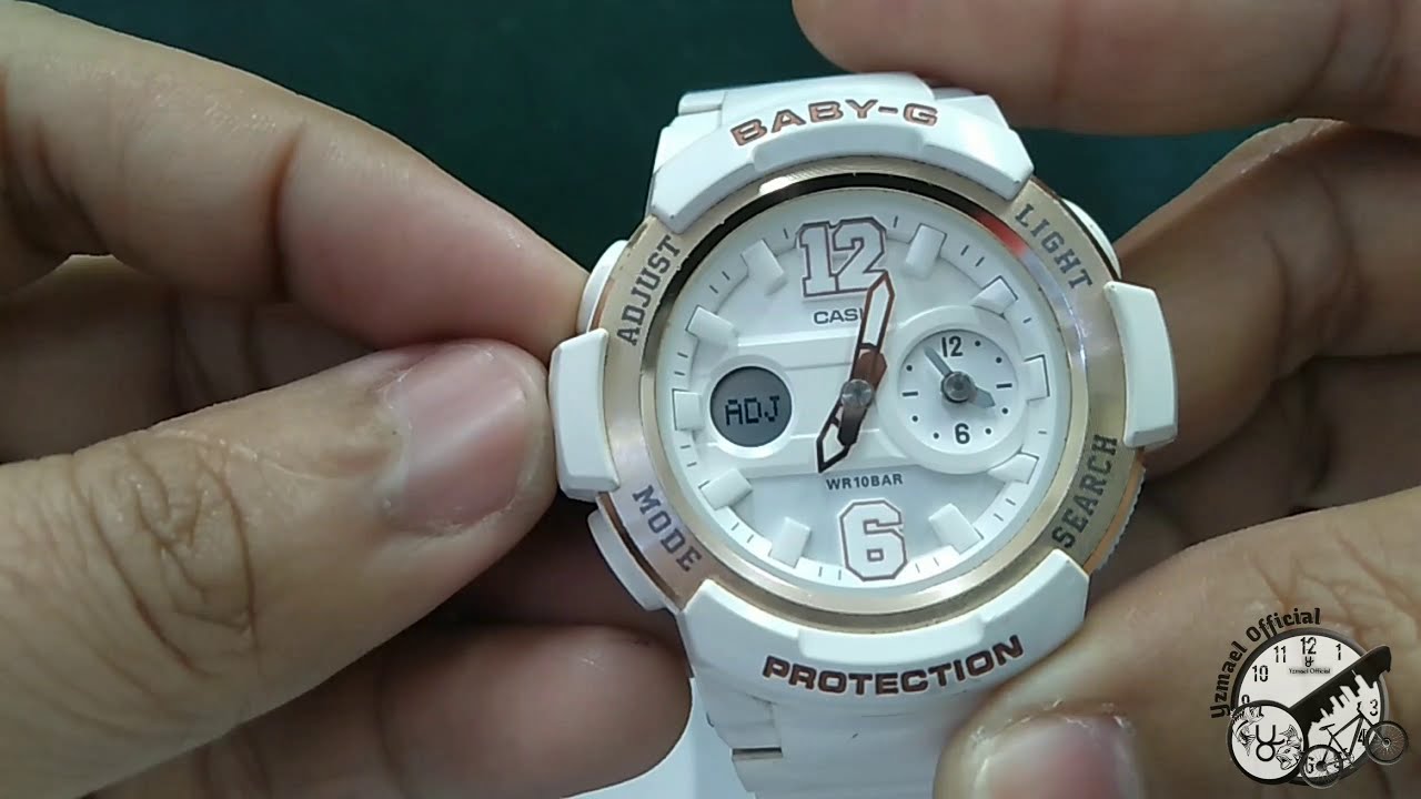 Casio Baby-G BGA-210 how to set time