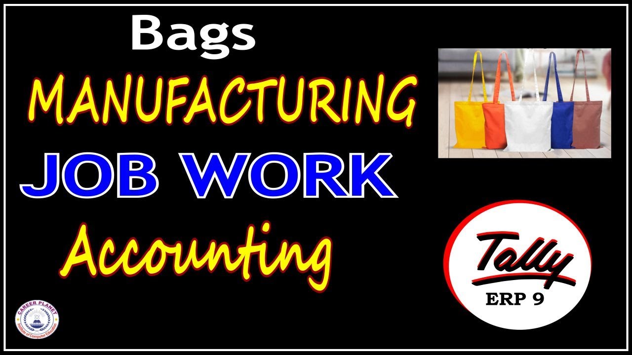 Manufacturing Job Work Accounting Entries in Tally ERP 9