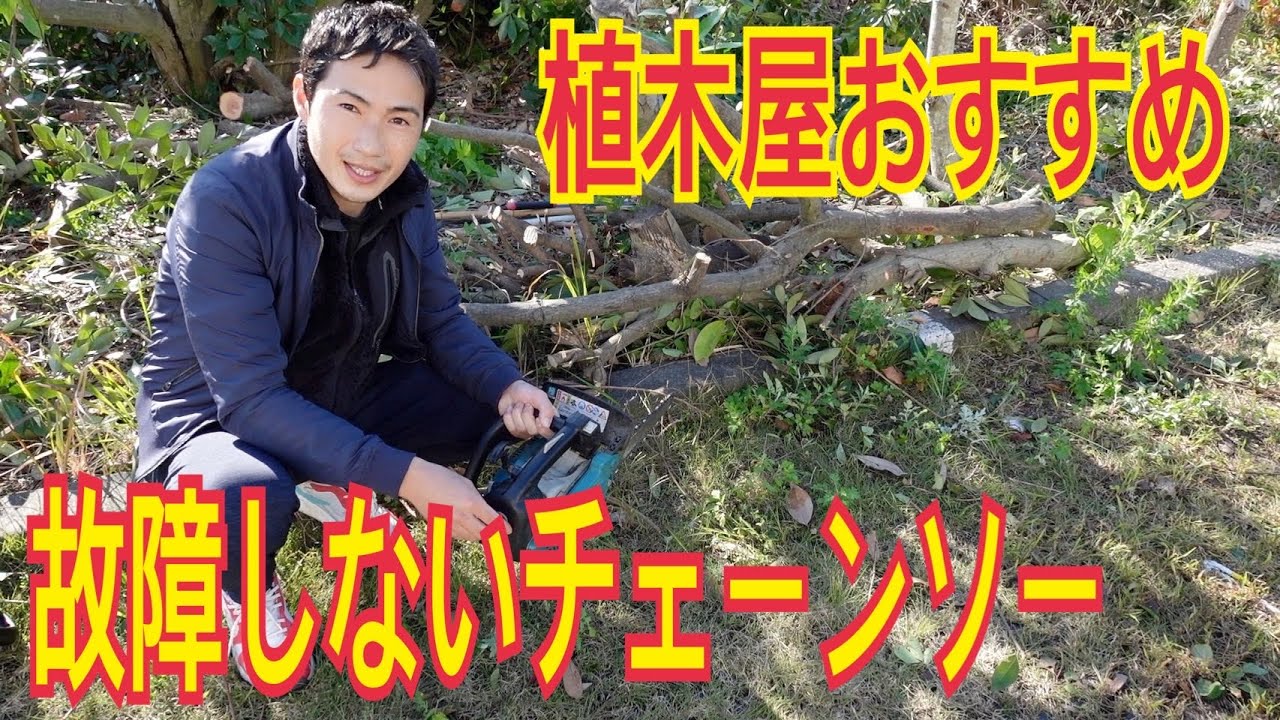【知らなきゃ損】プロおすすめチェーンソー２選を紹介します！！