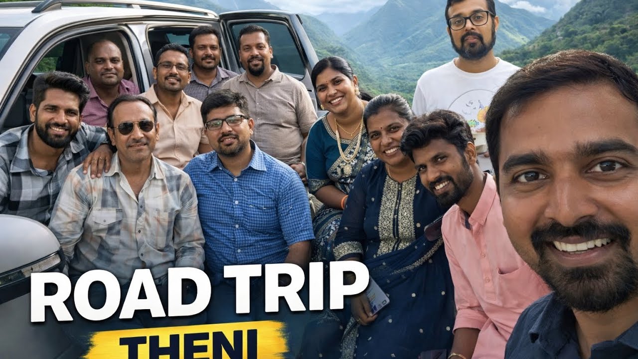 Road trip to Theni with office colleagues...