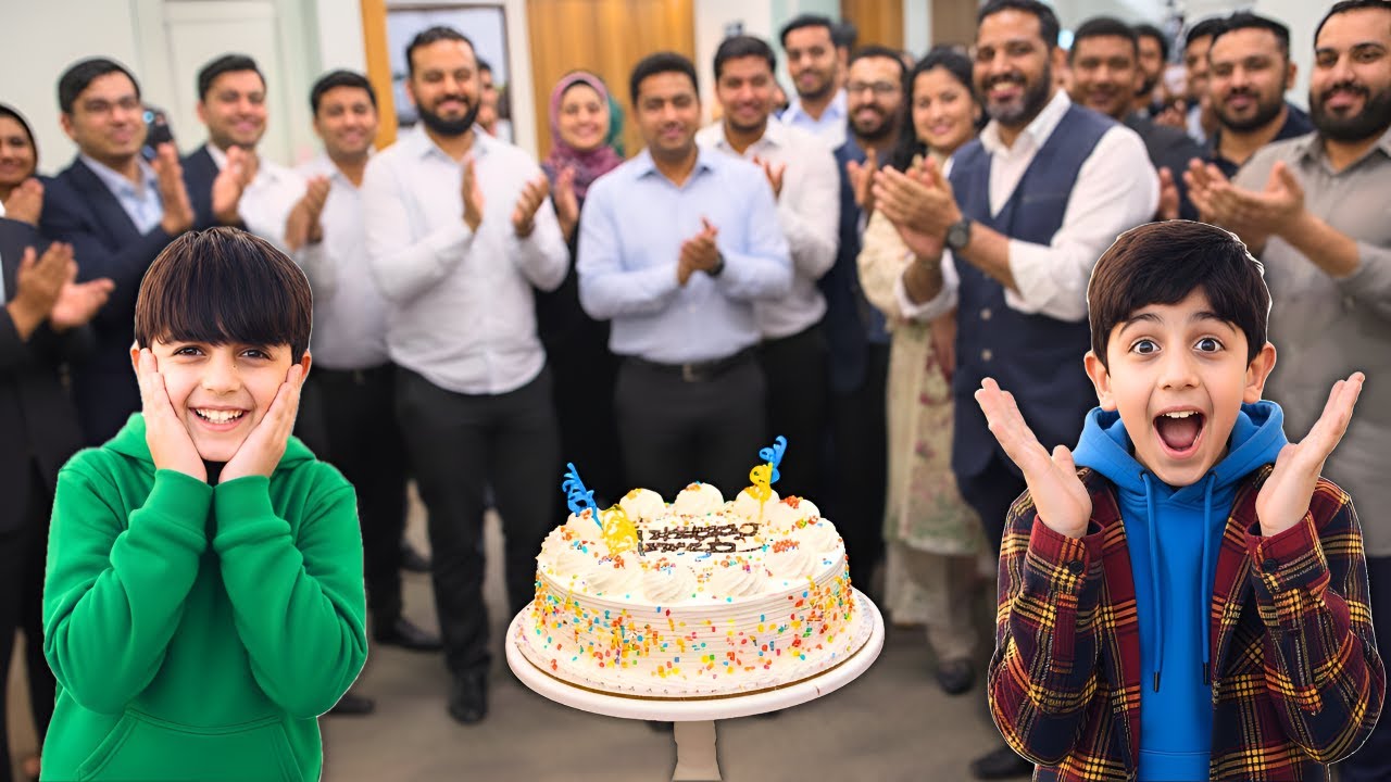 Office Mein Aaj Celebration 🎂 | Cake Cutting & Full Masti!