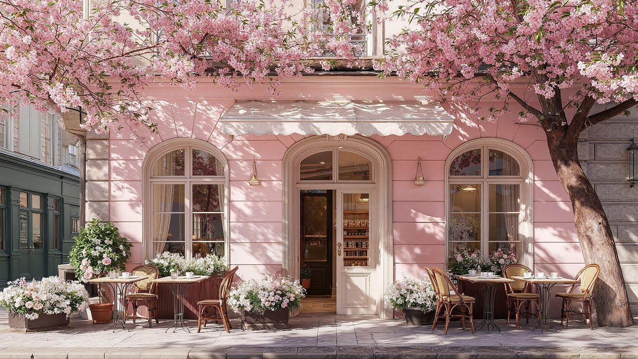 Peaceful Cafe Ambience Jazz For Calm Moods | Jazz Music to Relax and Boost Productivity