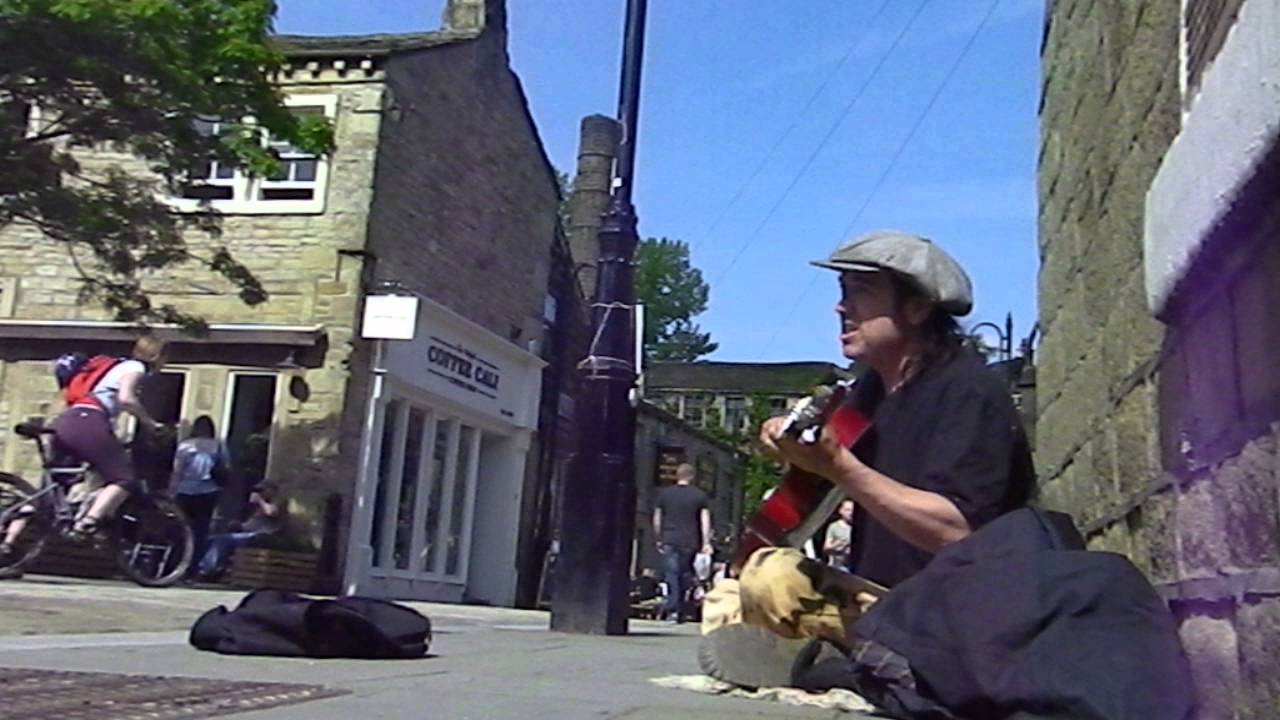 Beatles - Let it Be - Danny McEvoy - Busking in Hebden Bridge