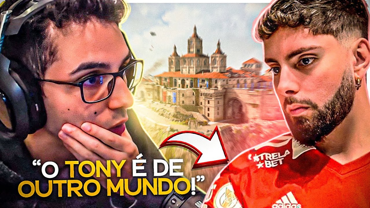 NGVIEIRA REAGINDO ao TONYBOY jogando WARZONE (análise)