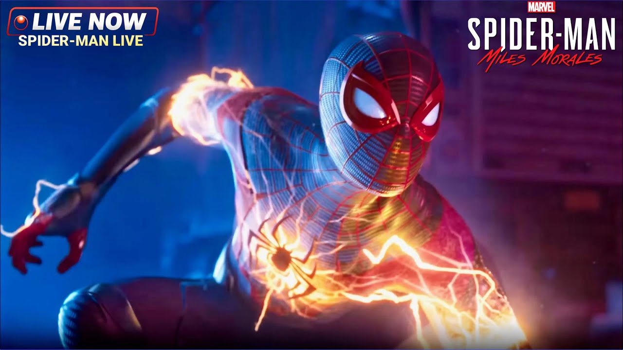 Spider-Man Miles Morales LIVE | Full Story Gameplay Part 1 🔥