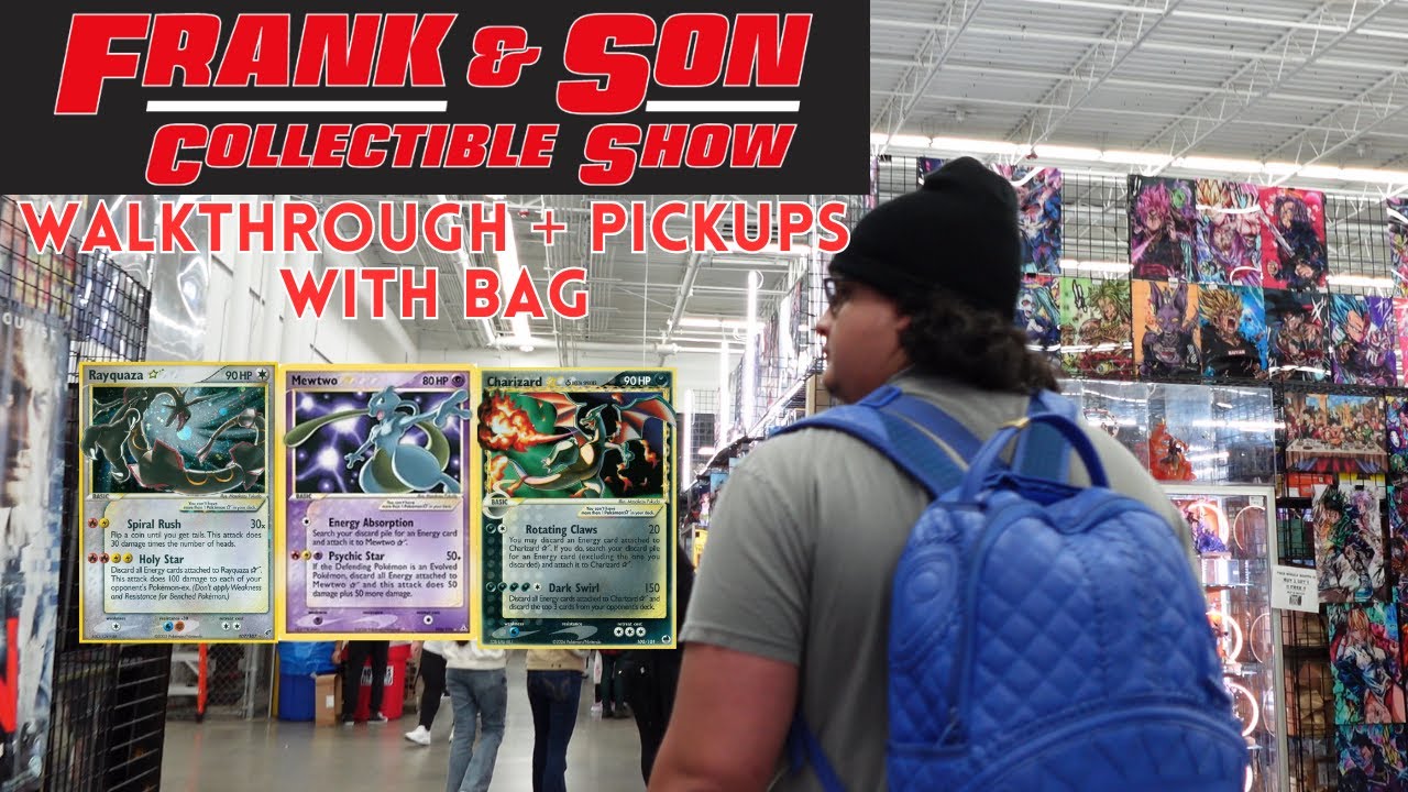 Making Moves at Frank & Son Collectible Show: Pokémon Card Deals in Action!