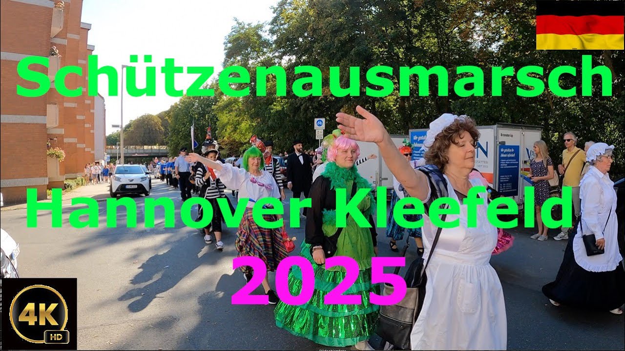 Schützenausmarsch🥁Hannover Kleefeld 2025  4K