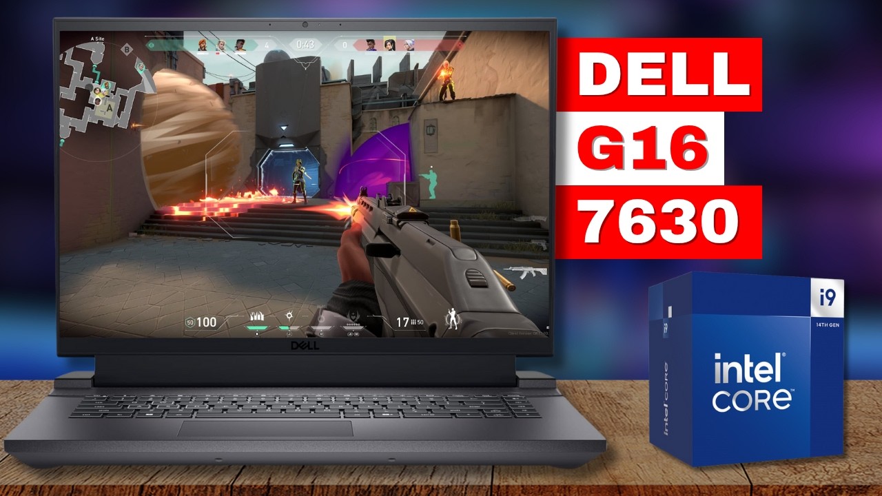 Игровой ноутбук Dell G16 7630: всё, что вам нужно знать! – Intel i9-13900HX + RTX 4070