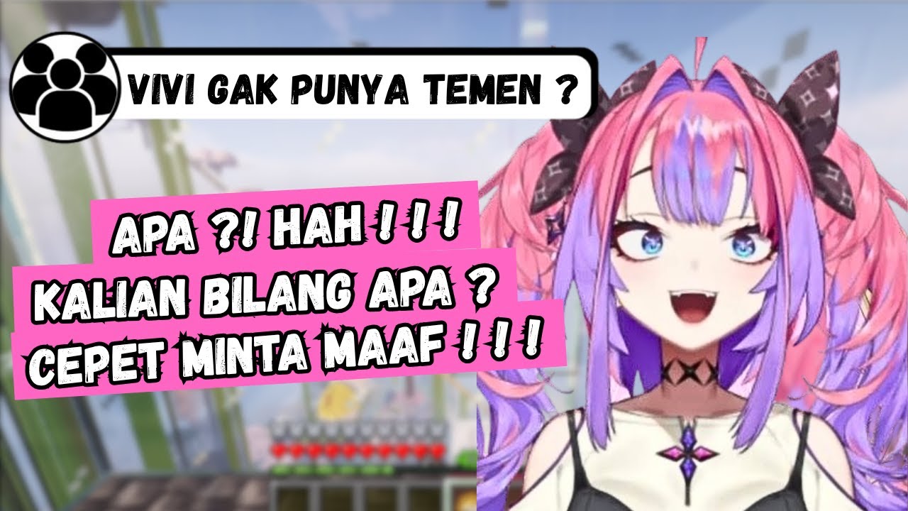 Vivi yang Hampir End Stream Pas Ditanya Gak Punya Temen Sama Viewer | Hololive Sub Id