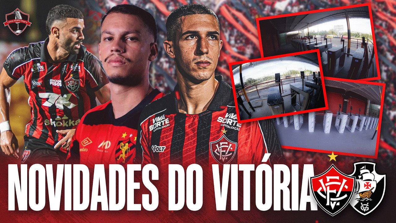 AITOR E LUCAS SILVA SAINDO? Z&Eacute; MARCOS FOI PRA FORA, BASE PERDE E NOT&Iacute;CIAS DO VIT&Oacute;RIA FOCADO NO VASCO