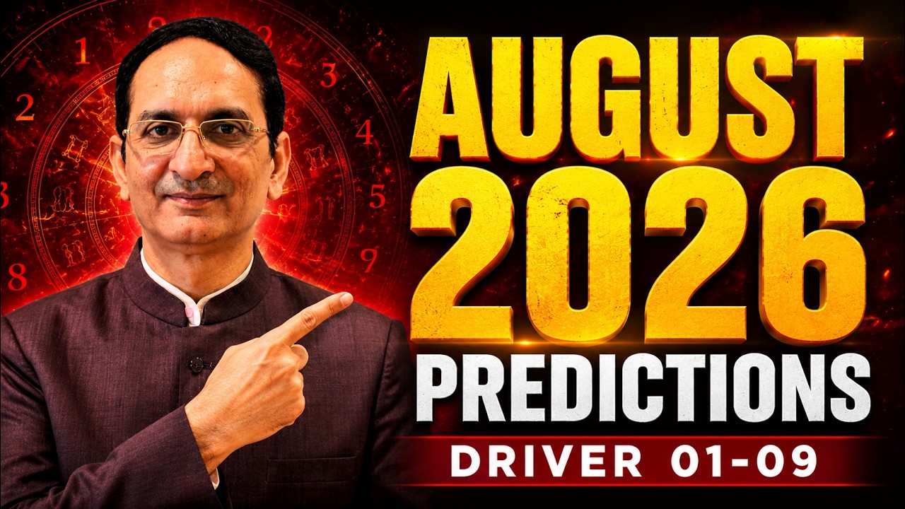 🔥 AUGUST 2026 Predictions for Driver 1-9 | Don't Enter August Before Watching This!