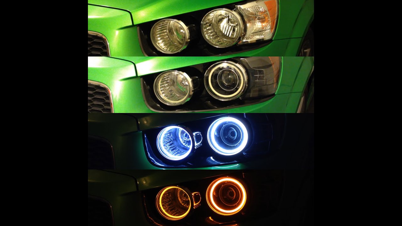 Chevy Sonic Headlight Retrofit Part 1 (Post install Review)