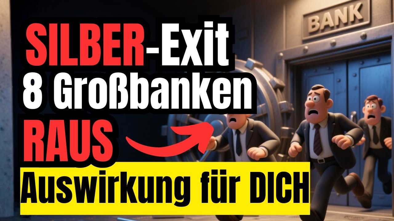 Silber wird GEF&Auml;HRLICH &ndash; 8 Gro&szlig;banken steigen aus (was sie dir NICHT sagen)
