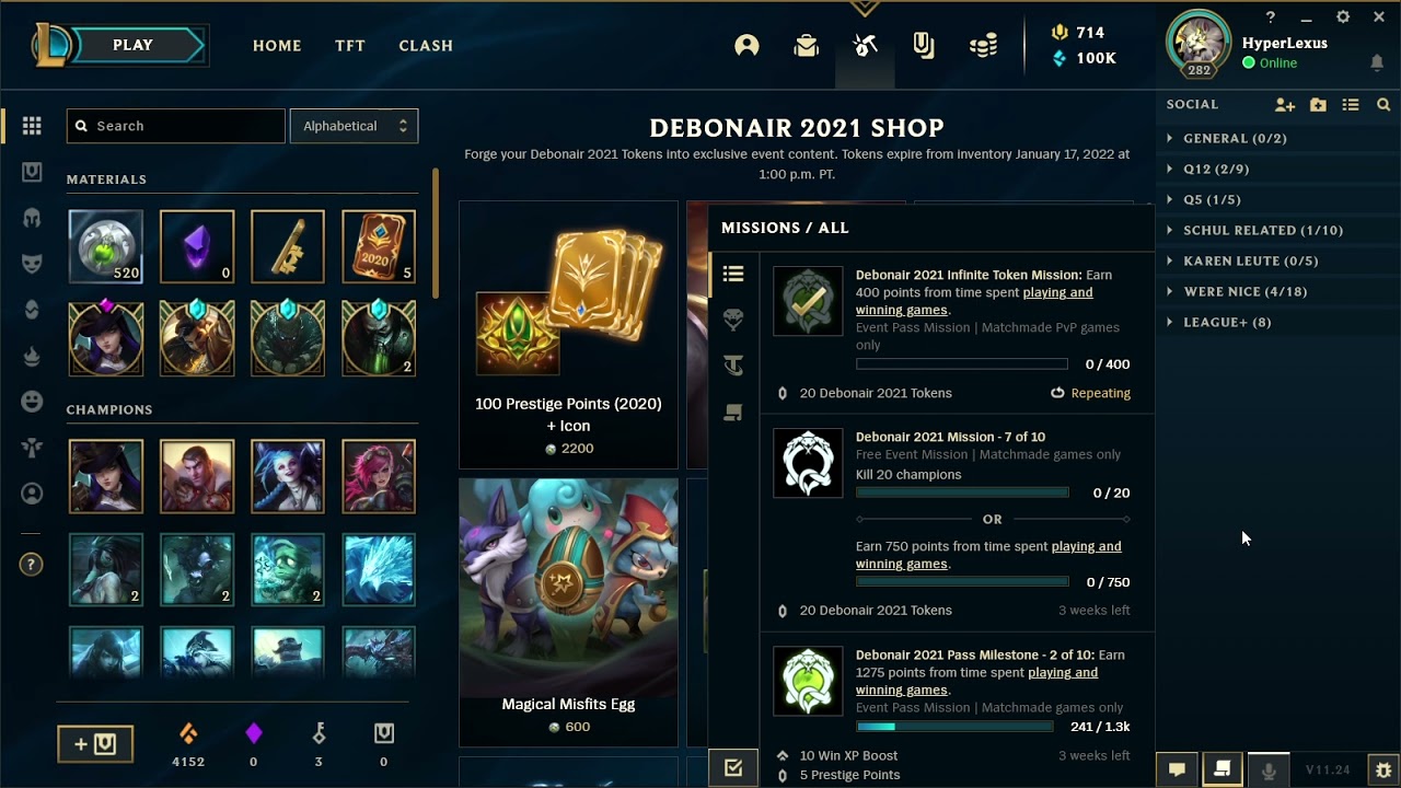 How to play for 2200 tokens in the League passes - Part 2