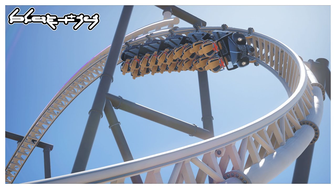 A C R U X | Planet coaster Intamin LSM/Blitz coaster