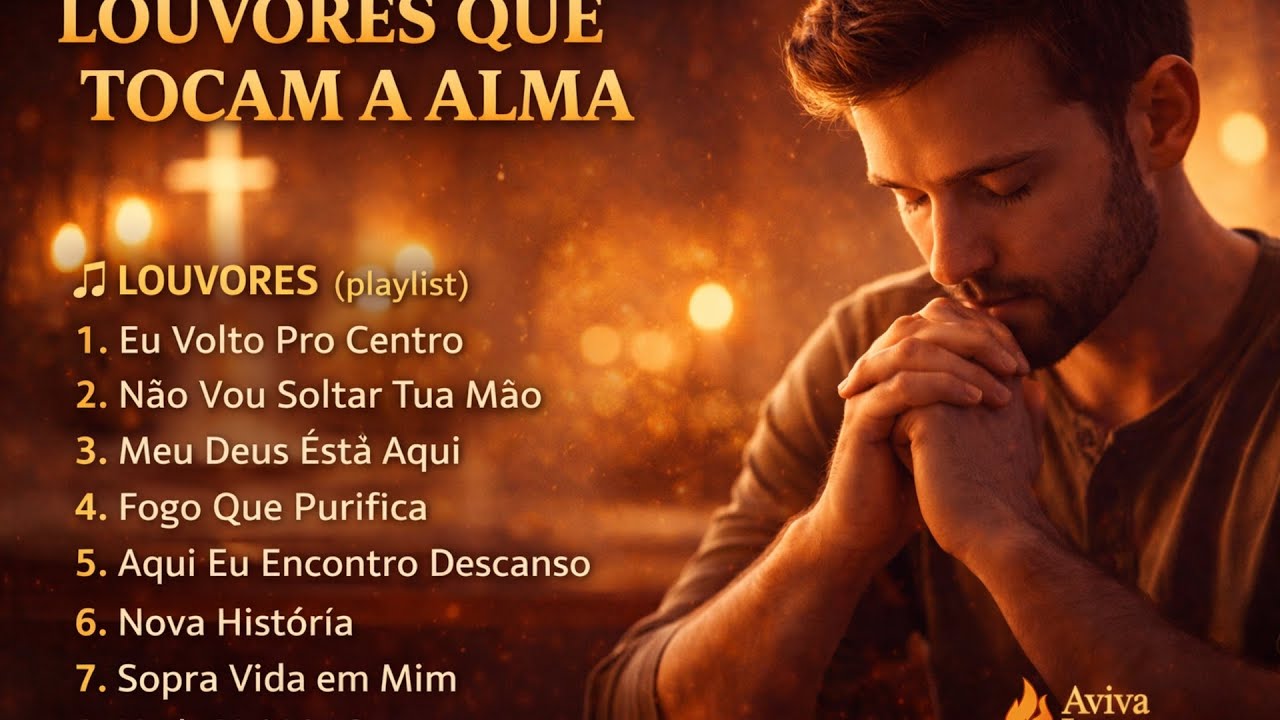 TOP LOUVORES GOSPEL (30MIN) | Adoração Profunda e Emocionante