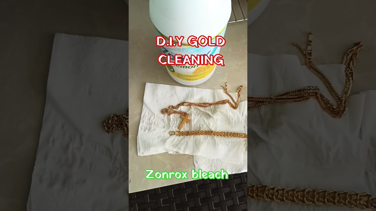 Gold cleaning 