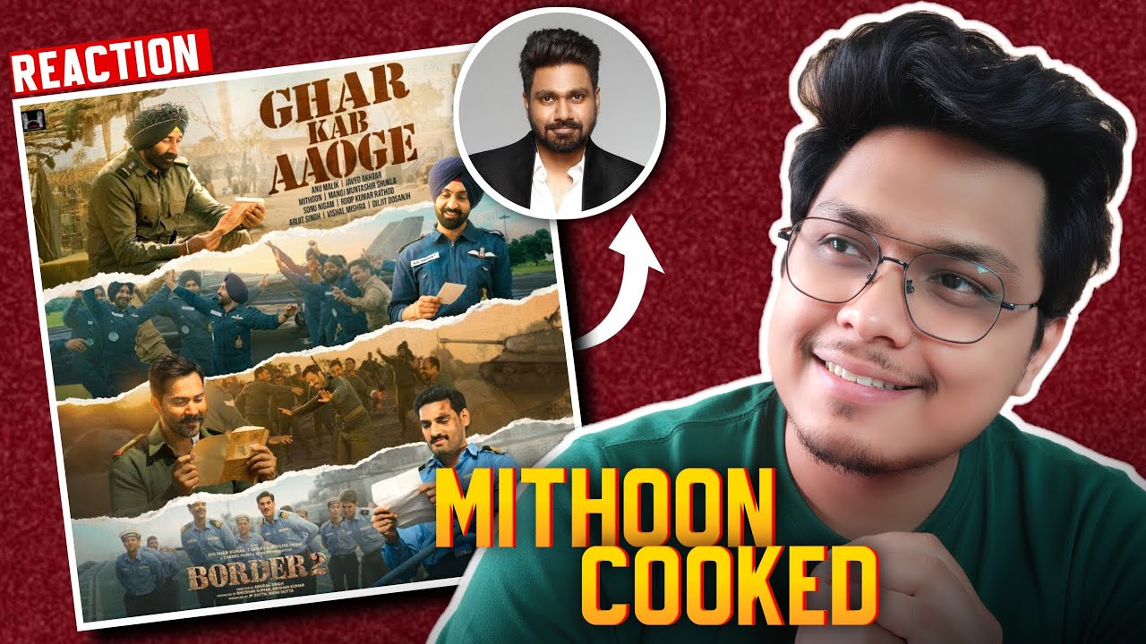Ghar Kab Aaoge Full Song REACTION 💖| Border 2 | Mithoon | Arijit Singh, Sonu Nigam, Diljit,Vishal M 