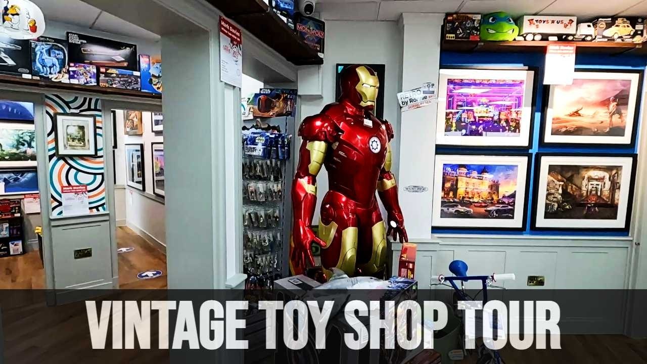 Exploring A vintage toy shop full of treasures