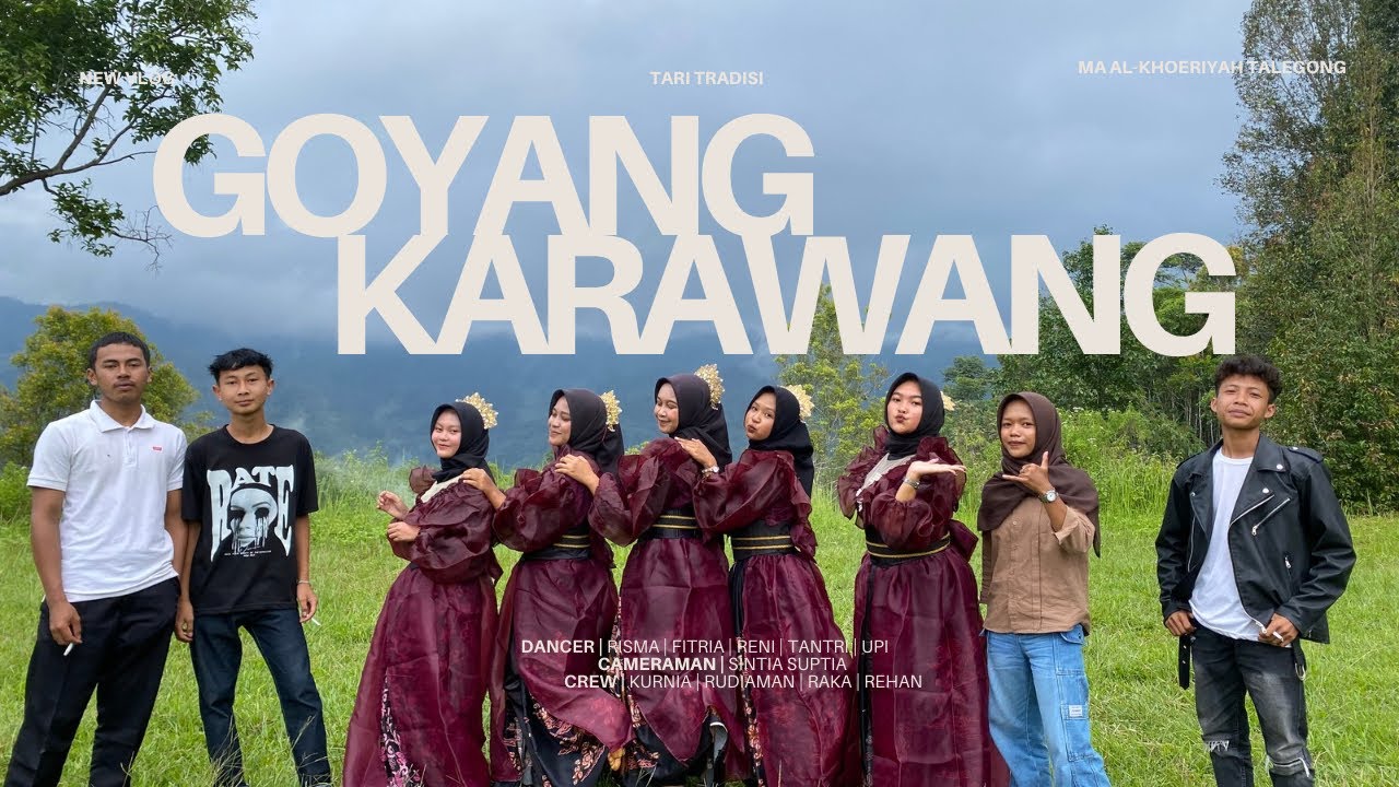 Tari kreasi goyang Karawang