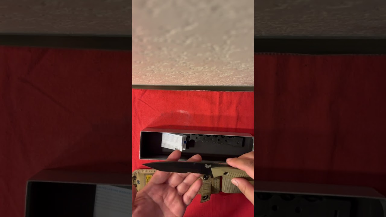 Benchmade 141 nimravus unboxing 