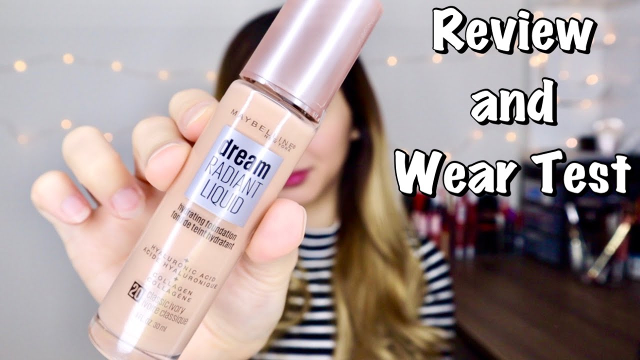 First Impression & Wear Test: Maybelline Dream Radiant Liquid Foundation