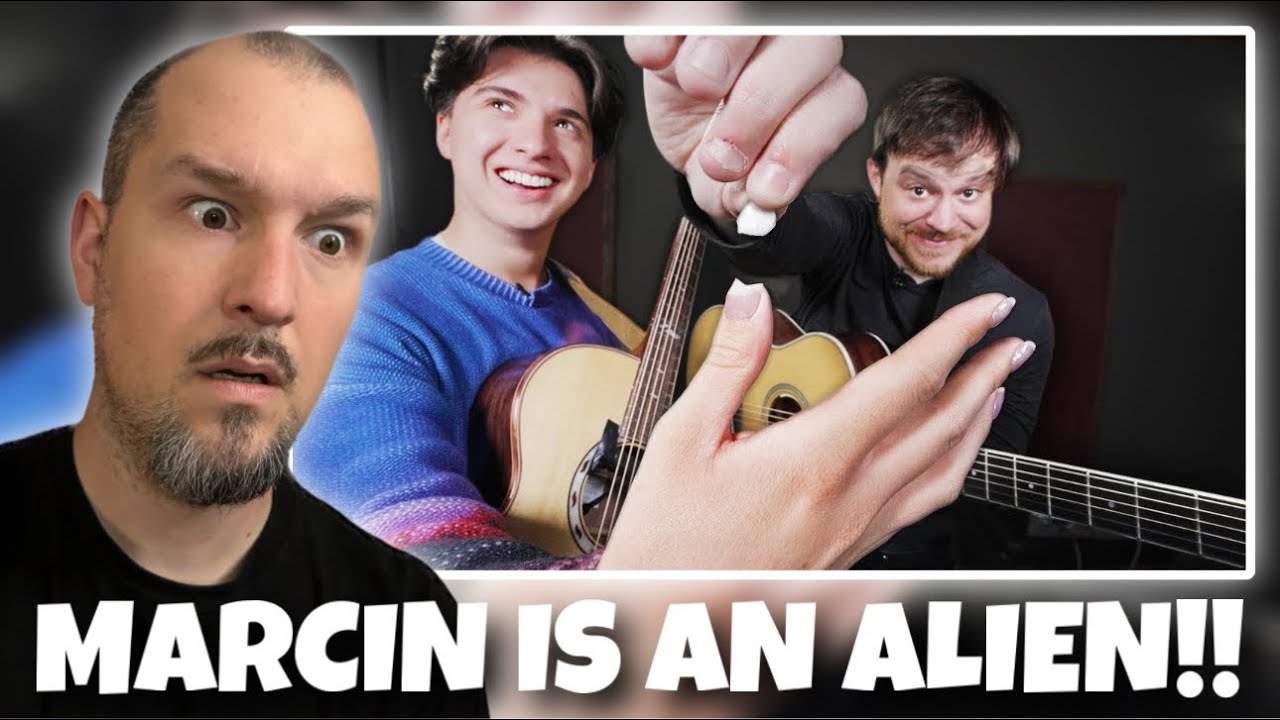 How Marcin breaks the internet (and his nails) with his guitar | Reaction! He is NOT from earth!!