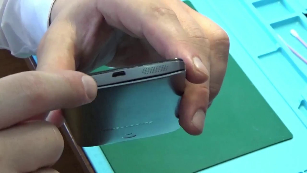 Как снять крышку Lenovo S860